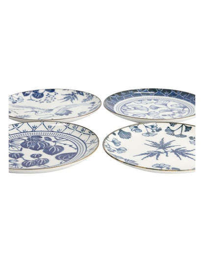 Flora Japonica Mixed Plate Giftset 4 Piece 16cm in Multi