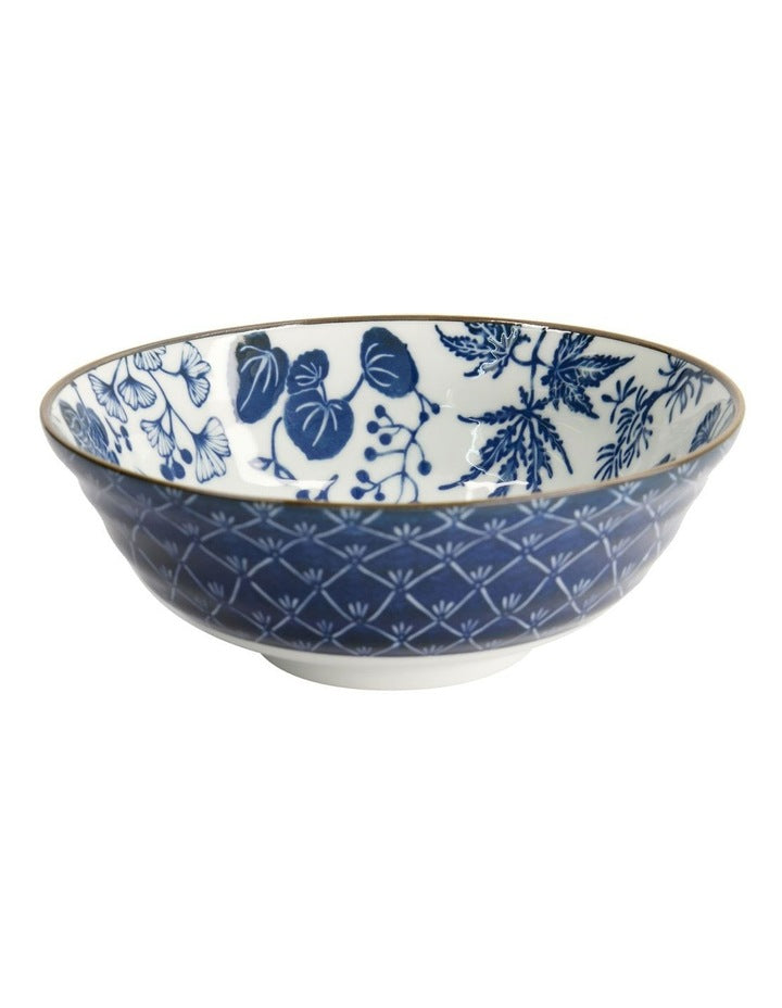 Flora Japonica Ramen Bowl 21x7cm in Multi