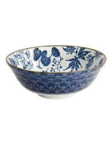 Flora Japonica Ramen Bowl 21x7cm in Multi