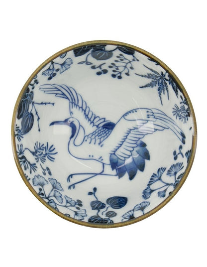 Flora Japonica Rice Bowl 12x6cm in Multi