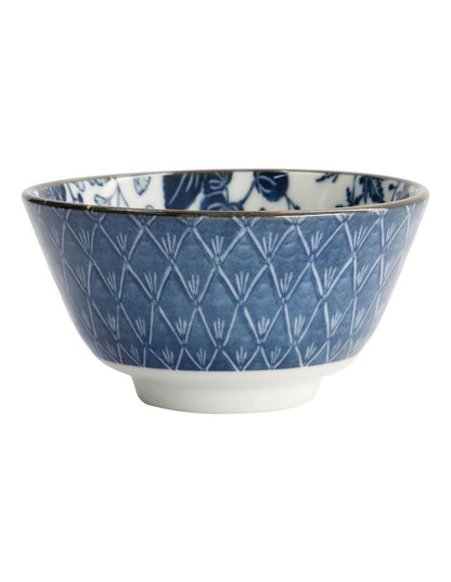 Flora Japonica Rice Bowl 12x6cm in Multi