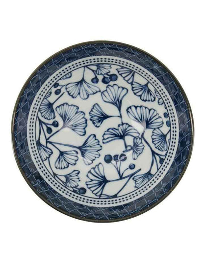 Flora Japonica Sori Bowl 18x9cm in Blue