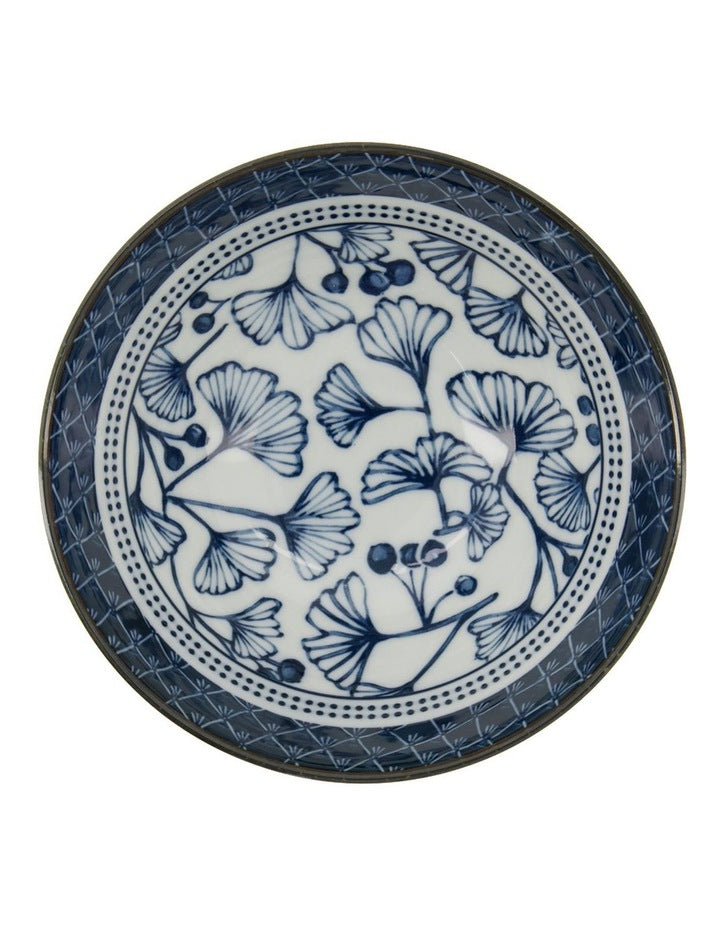 Flora Japonica Sori Bowl 18x9cm in Blue