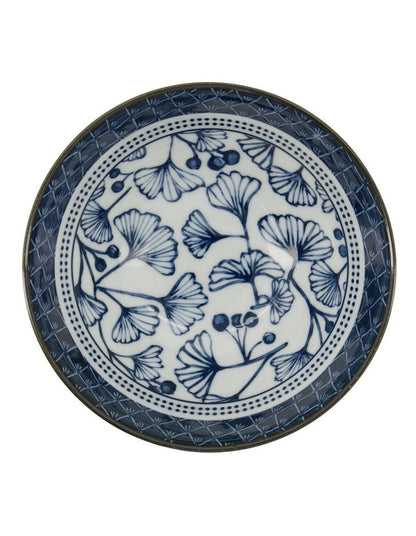 Flora Japonica Sori Bowl 18x9cm in Blue