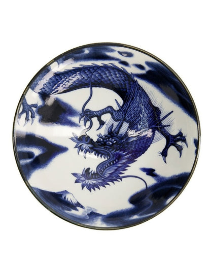 Japonism Menbachi Bowl 25x7cm in Blue