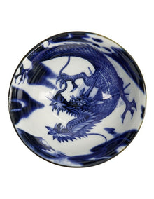 Japonism Dragon Tayo Bowl 14x6cm in Blue