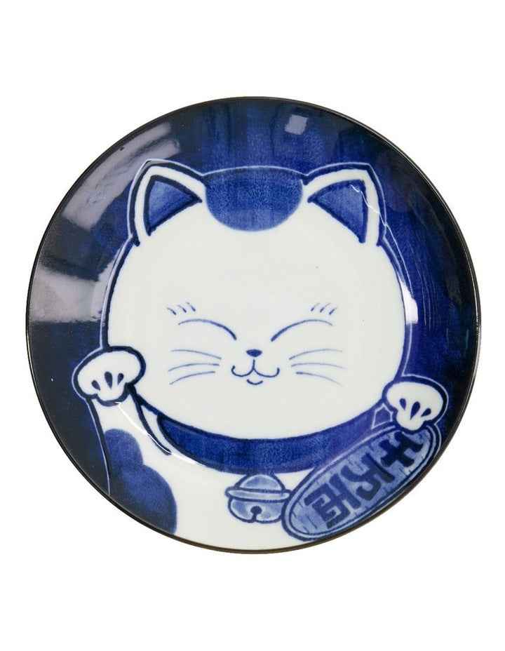 Kawaii Neko Plate 16.5cm in Multi