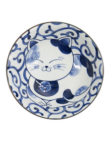 Kawaii Neko Ramen Bowl 20x7.5cm in Multi