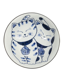Kawaii Neko Ramen Bowl 20x7.5cm in White