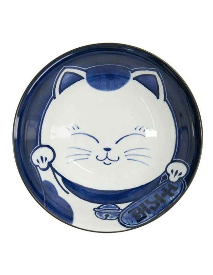 Kawaii Cat Neko Ramen Bowl 20x7.5cm White Cat
