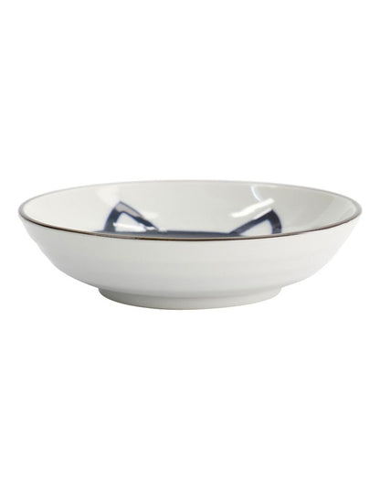 Kawaii Cat Neko Sauce Dish 10x2.5cm in Blue Cat