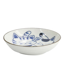 Kawaii Cat Neko Sauce Dish 10x2.5cm in Twin Cat