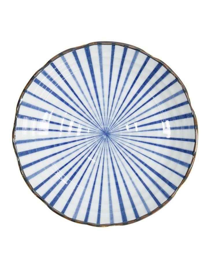 Natsu Tokusa Plate 22cm in Blue