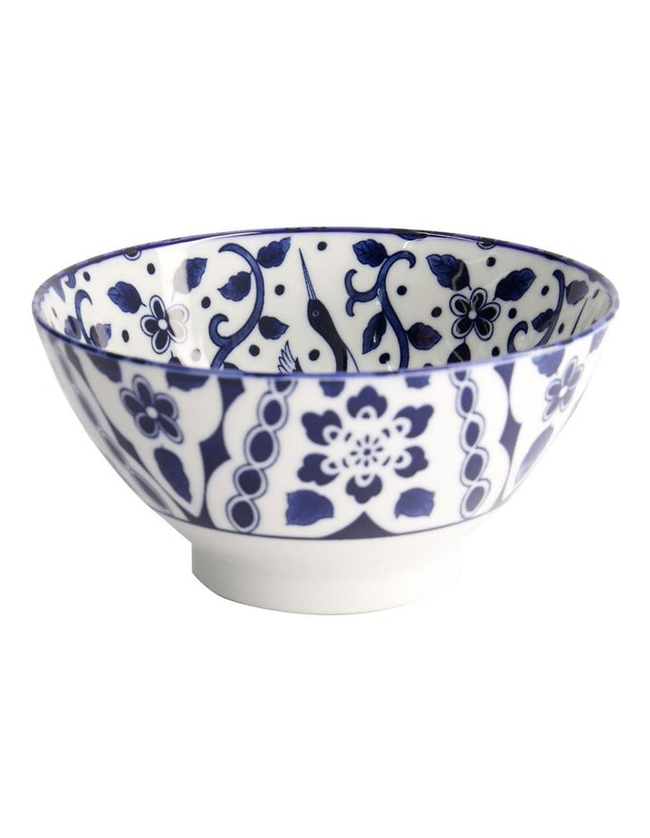 Maizuru Ramen Bowl 18x9cm in Blue