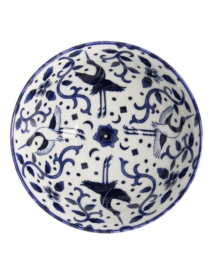 Maizuru Ramen Bowl 18x9cm in Blue
