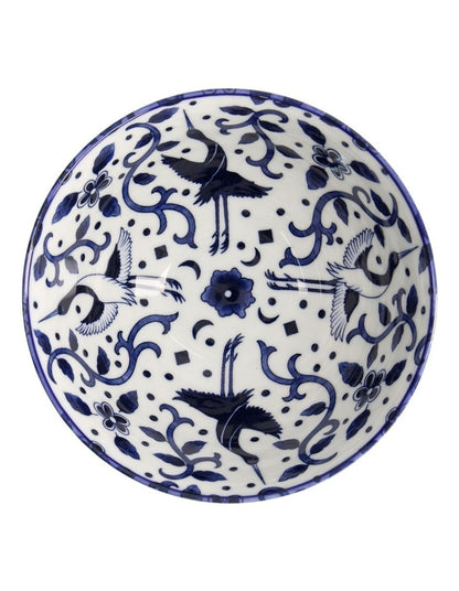 Maizuru Ramen Bowl 18x9cm in Blue