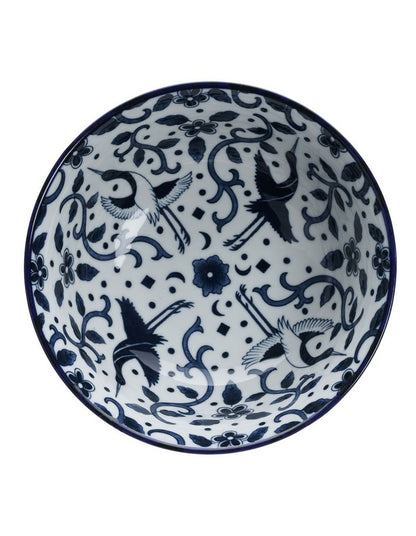 Maizuru Ramen Bowl 18x9cm in Blue