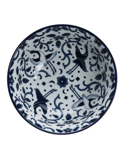 Maizuru Ramen Bowl 18x9cm in Blue