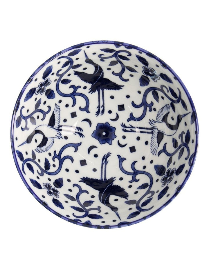 Maizuru Ramen Bowl 18x9cm in Blue