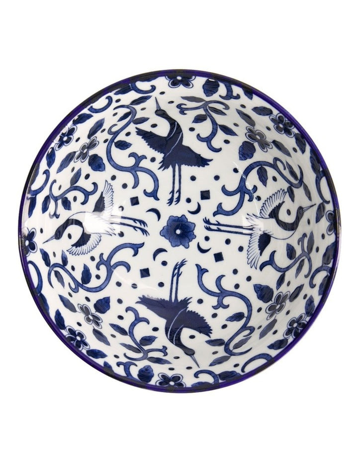 Maizuru Ramen Bowl 21x8.5cm in Blue