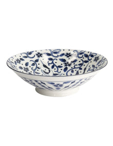 Maizuru Ramen Bowl 25x7cm in Blue