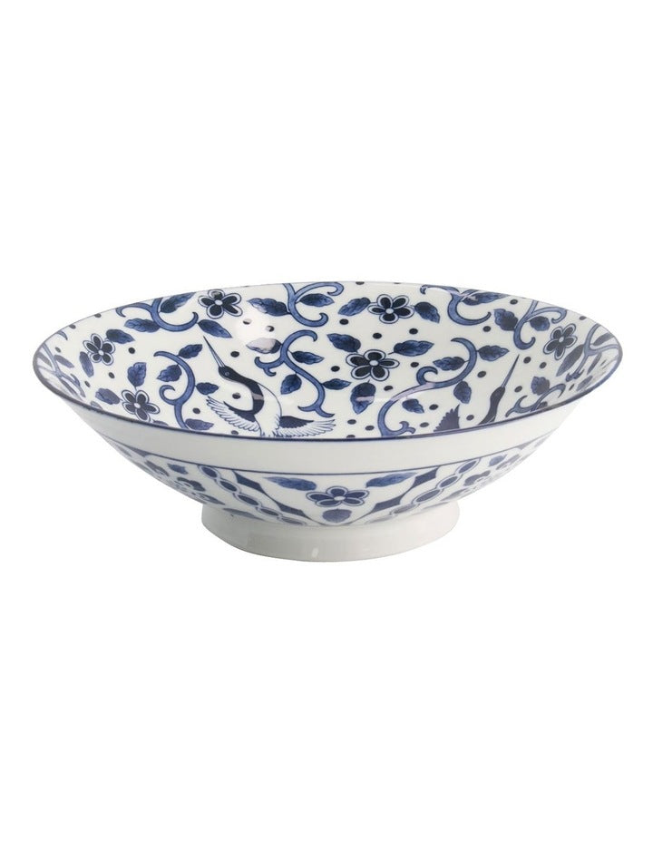 Maizuru Ramen Bowl 25x7cm in Blue