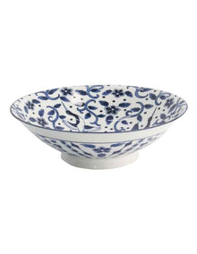 Maizuru Ramen Bowl 25x7cm in Blue