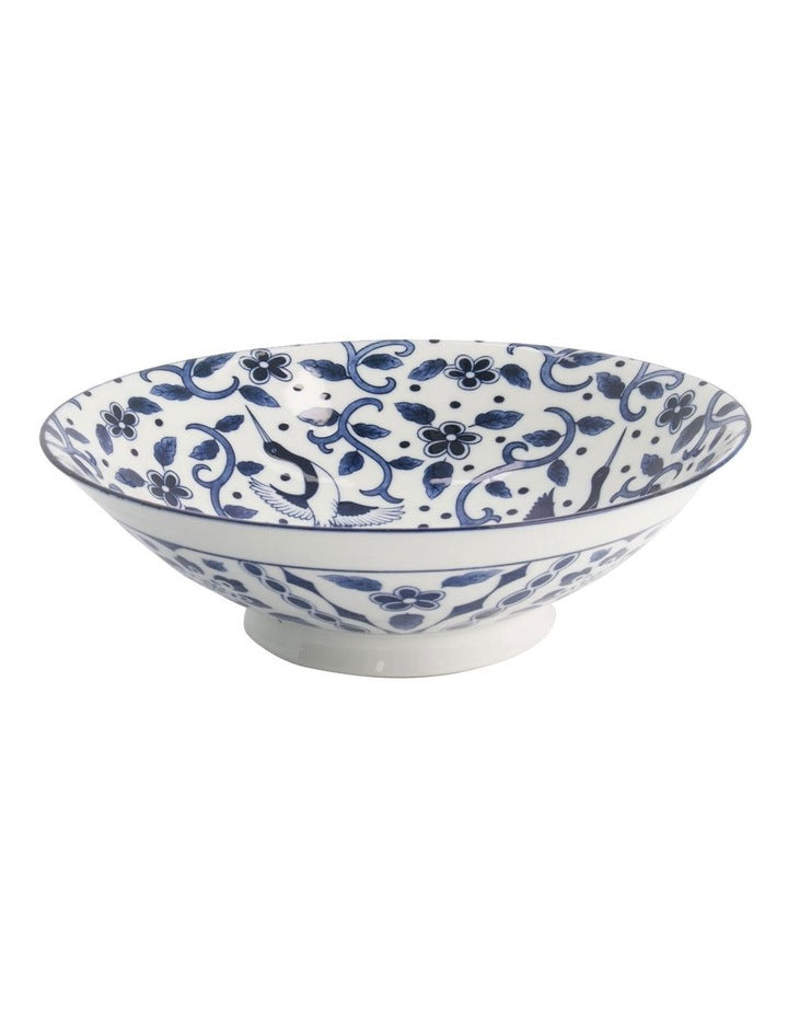 Maizuru Ramen Bowl 25x7cm in Blue