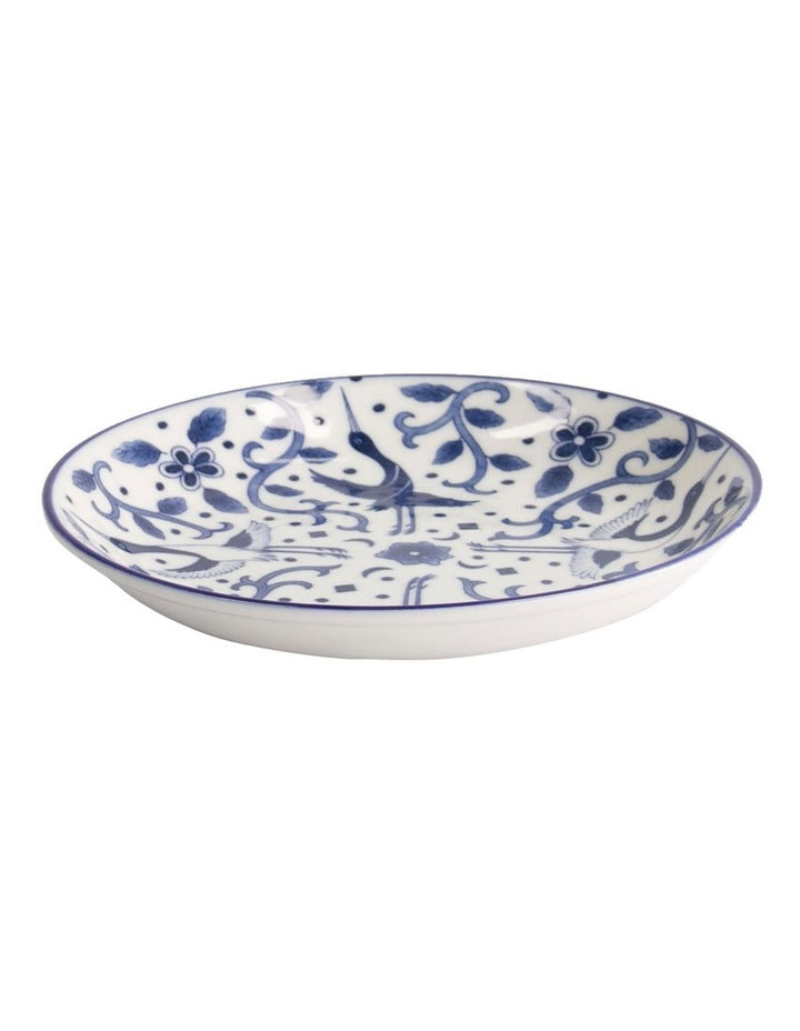 Maizuru Round Plate 16cm in Blue