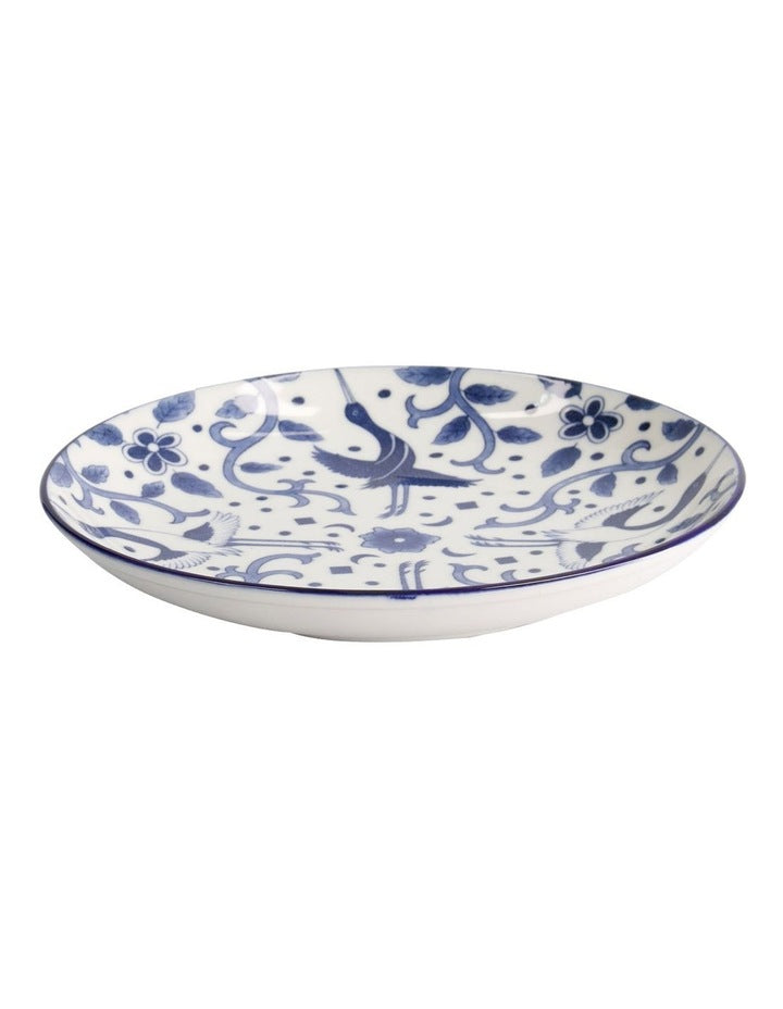 Maizuru Round Plate 21cm in Blue