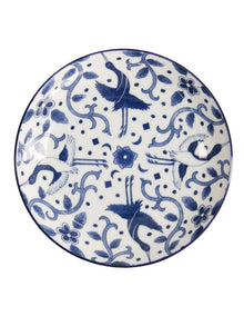 Maizuru Round Plate 21cm in Blue