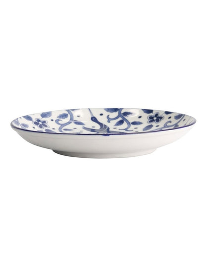 Maizuru Round Plate 21cm in Blue