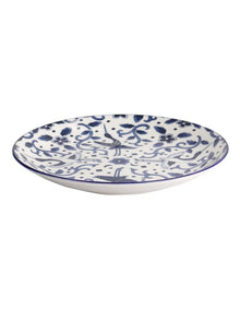 Maizuru Round Plate 25cm in Blue