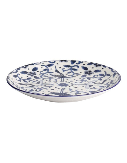 Maizuru Round Plate 25cm in Blue