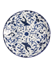 Maizuru Round Plate 25cm in Blue