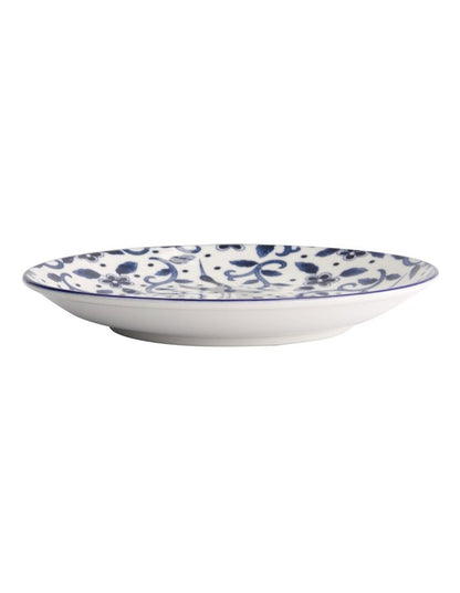 Maizuru Round Plate 25cm in Blue