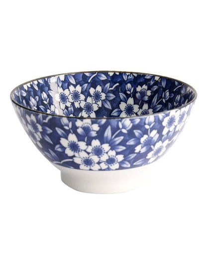 Sakura Ramen Bowl 18x9cm in Blue
