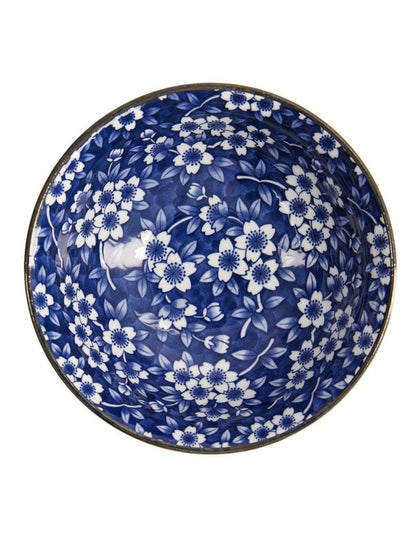 Sakura Ramen Bowl 21x8.5cm in Blue