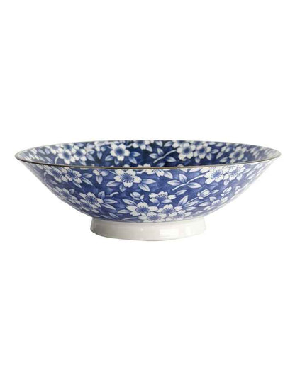 Sakura Ramen Bowl 25x7cm in Blue