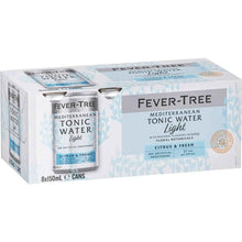 Fever-Tree Mediterranean Light Tonic Water 150mL x 8 pack