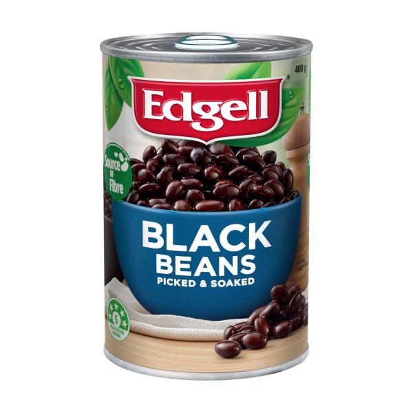 EDGELL BLACK BEANS:BLACK BEANS:.:400 GRAM