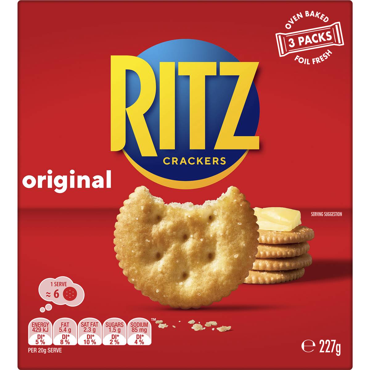 Ritz Original Crackers 227g