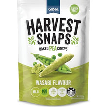 Harvest Snaps Baked Pea Crisps Wasabi 120g