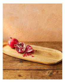 Big Love Serving Board 57 X 25cm in Brown