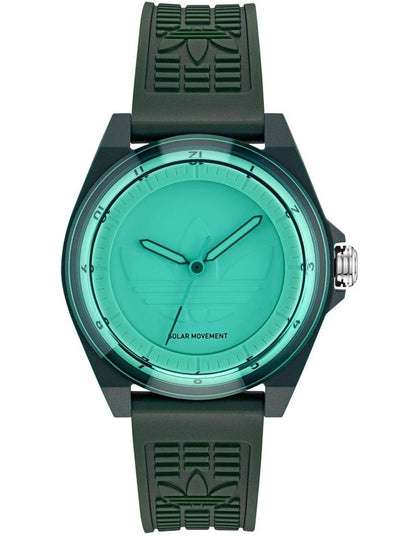 Project Four Solar 41mm Watch in Green AOST25527
