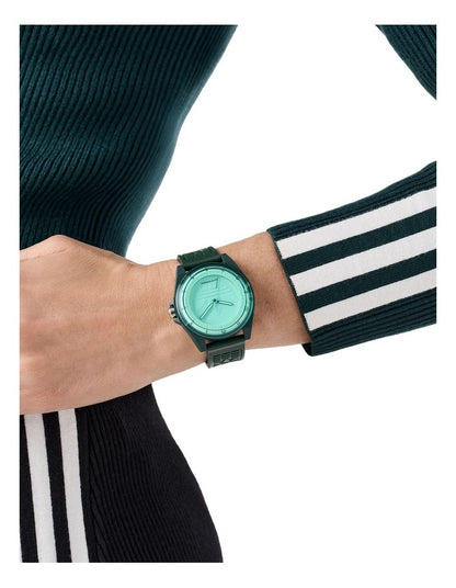 Project Four Solar 41mm Watch in Green AOST25527