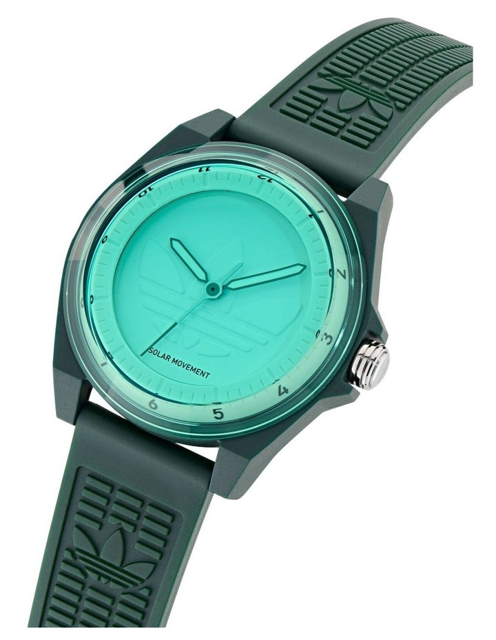 Project Four Solar 41mm Watch in Green AOST25527