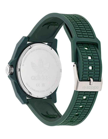 Project Four Solar 41mm Watch in Green AOST25527