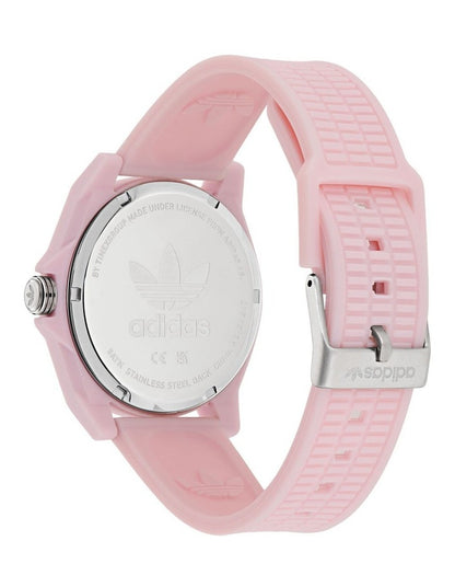Project Four Solar 41mm Watch in Pink AOST25531