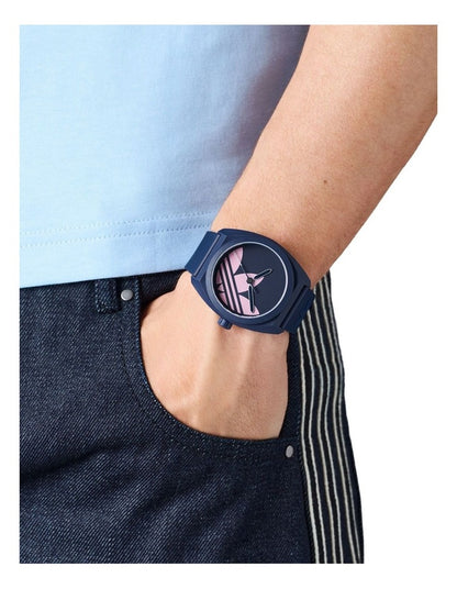 Project Three 42mm Watch in Blue AOST25545